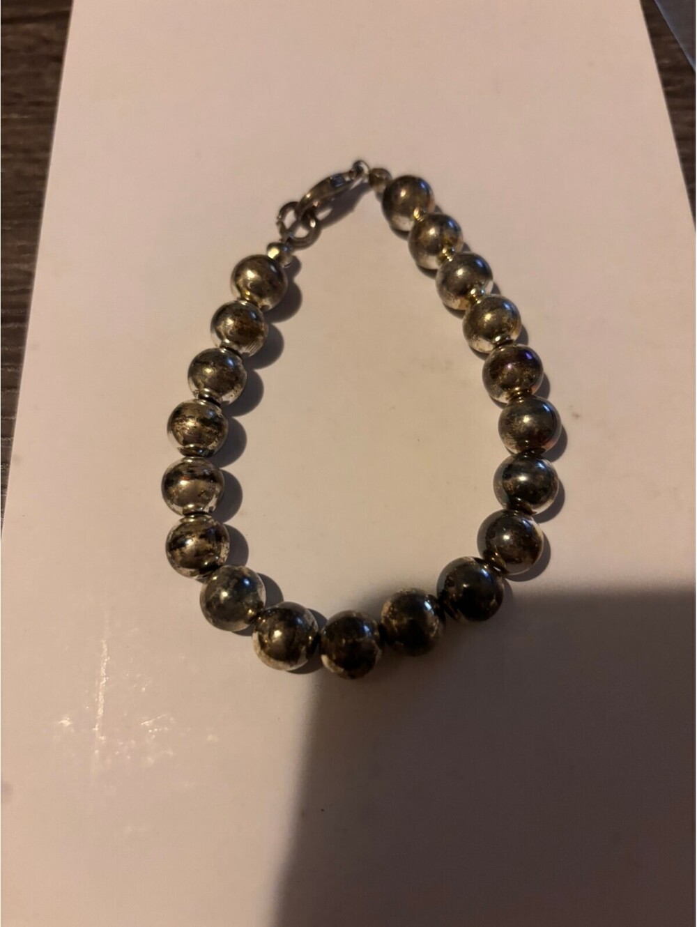 beaded bracelet
